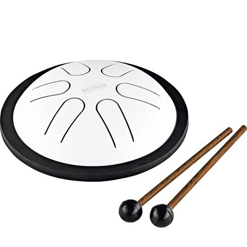 Nino Mini Melody Tongue Drum 6" White - Image 3