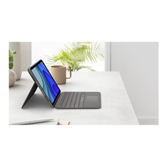 Etui clavier rétroéclairé détachable Logitech Combo Touch pour iPad 10e  génération Gris - Claviers pour tablette - Achat & prix