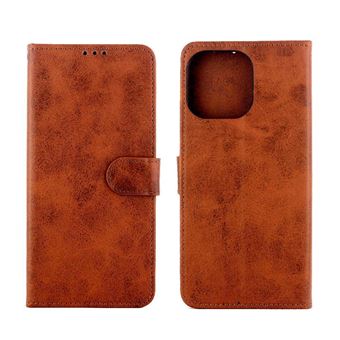 Étui Portefeuille En Cuir PU Pour IPhone (modèles 7 à 14) - Protection Complète - Multicolore