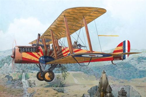  Maquette avion Roden de Havilland DH.4 avec le moteur Puma- 1/48 - Ma