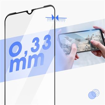 Protection d'écran en verre trempe 2.5D BigBen Connected pour Oppo A57s/A57 4G/A77 5G Transparent