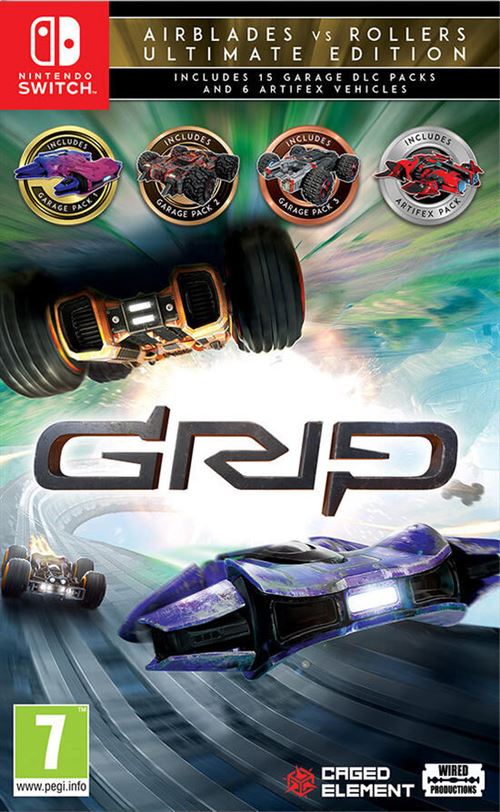 GRIP Combat Racing Rollers vs AirBlades Edition Ultimate Nintendo Switch -  Jeux vidéo - Achat & prix | fnac