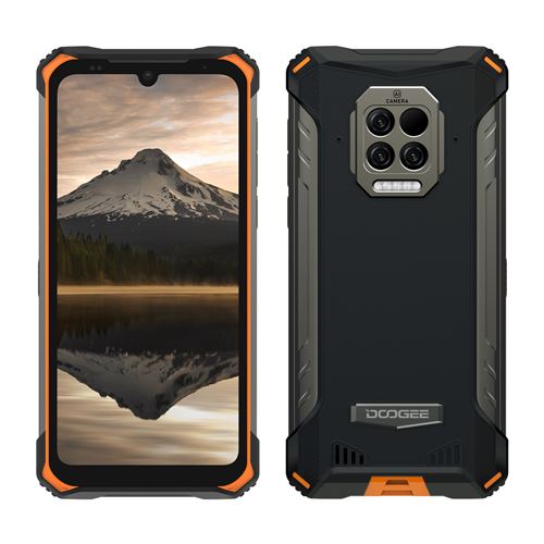 Smartphone Robuste DOOGEE S86 PRO 8+128G 8500MAH 6.1pouces Orange
