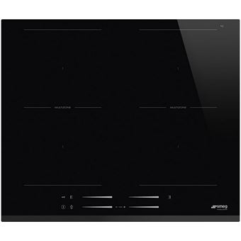 Smeg SI2M7643B - Table de cuisson à induction - 4 plaques de cuisson ...