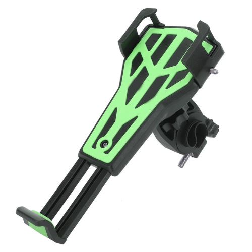 Générique Noir Support Téléphone Portable De Vélo De Montagne De Pvc (Vert )