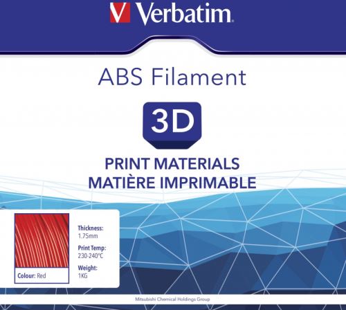 Verbatim - rouge - filament ABS
