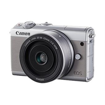 canon eos m100 appareil photo numerique sans miroir 24 2 mp aps c 1080p 60 pi s 3x zoom optique lentille ef m 15 45 mm wi fi nfc