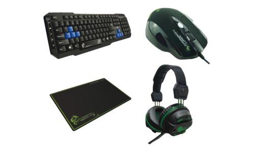 Dragon War Pro Gaming Box Set 4 in 1 - Lot d'accessoires de bureau
