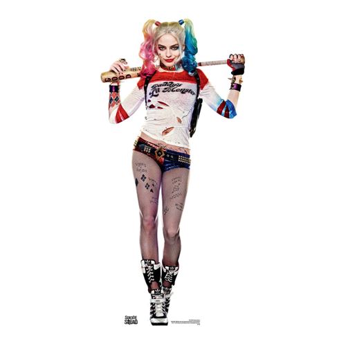 Star Cutouts - SC1220 - Silhouette en Carton de Margot Robbie dans Le rôle d'Harley Quinn dans Suicide Squad