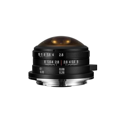 Objectif Hybride Laowa 4mm f/2.8 Fisheye pour Canon EOS-M