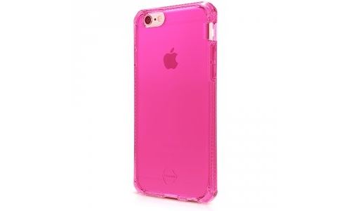 Coque Bumper ItSkins Spectrum pour iPhone 6s Plus rose translucide