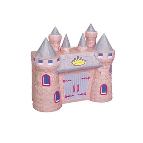 piñata à casser château fort princesse rose - 194085