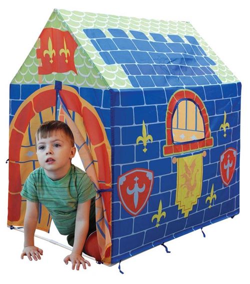 Playfun jouer tente chevalier 92 x 68 x 102 cm bleu