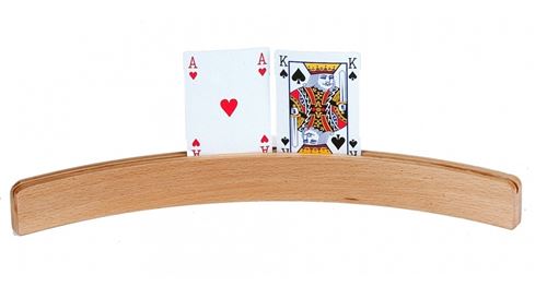 Longfield Games Porte-carte courbé en bois 50 cm