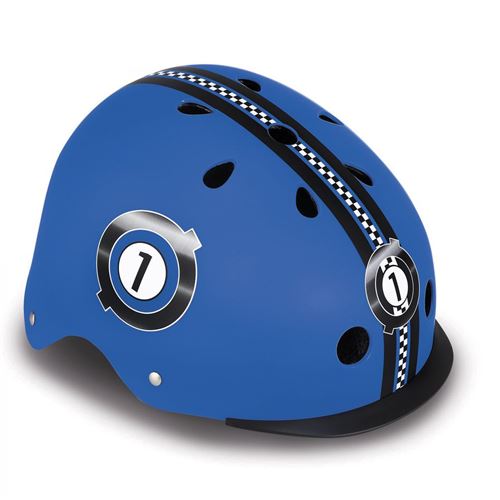 Globber casque Elite Lights taille 48/53 cm bleu