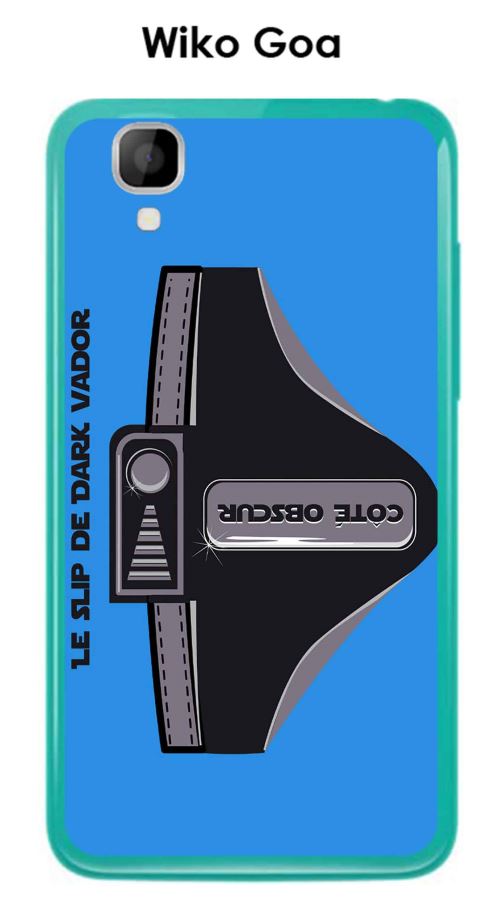 Coque Wiko Goa design dark-slip