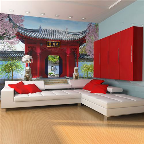 papier peint - chinese botanical garden of montreal (quebec canada) - artgeist - 250x193