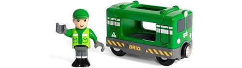 Brio World Locomotive Cargo & CONDUCTEUR, 33894