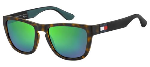 Tommy Hilfiger lunettes de soleil TH1557/S PHW/Z9 hommes marron flammé taille S