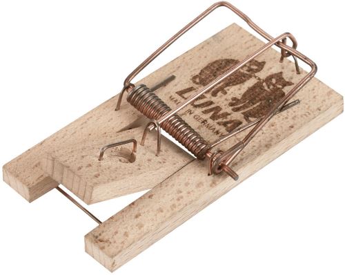 Kerbl - Piège à souris socle en bois Luna
