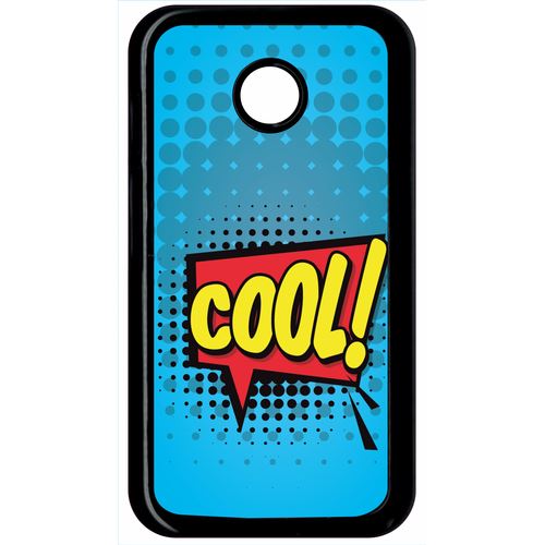 Coque Motorola Moto E Cool Fond Bleu