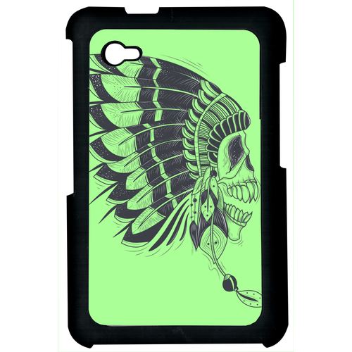 Coque Samsung Galaxy Tab 7.0+ Plus Indien Vert