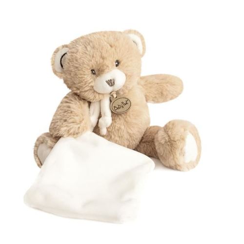 BABYNAT Pantin pm avec doudou Pap'ours 25cm - miel