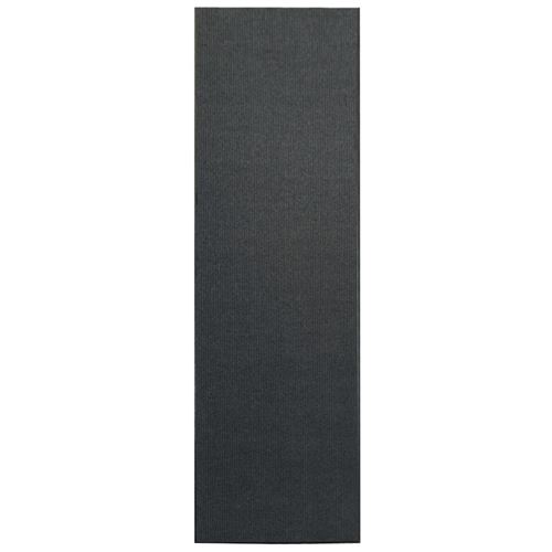 vidaXL Paillasson antidérapant avec endos en vinyle 1,2 x 10 m Gris