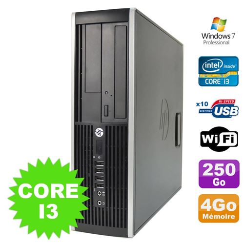 Acheter Pc hp compaq elite 8100 sff intel core i3-530 4go disque 250go dvd wifi w7 État correct - 149,00 € Pc hp compaq elite 8100 sff intel core i3-530 4go disque 250go dvd wifi w7 État correct - Hewlett-Packard reconditionné disponible sur Fnac