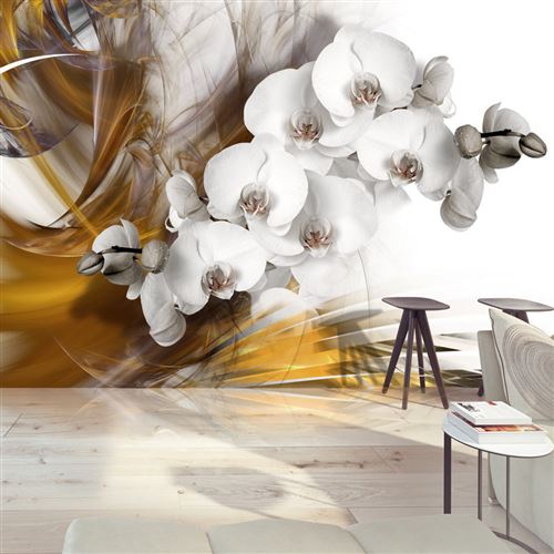 Papier peint Orchid on fire-Taille L 100 x H 70 cm