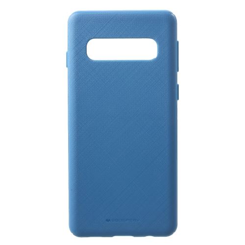 Coque en TPU style lux bleu pour votre Samsung Galaxy S10