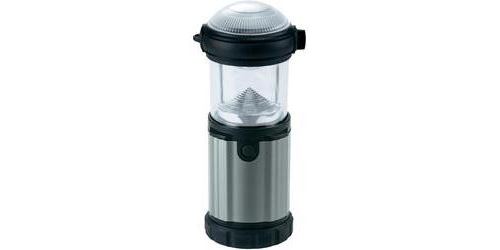 Lanterne de camping LED Cree XR-E 3W Ampercell Montana 10425 à pile(s) 315 g noir-argent