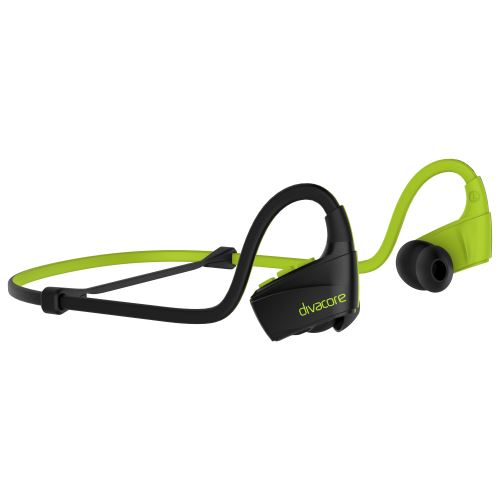Divacore Redskull - Ecouteurs sans fil Sport HD - Vert