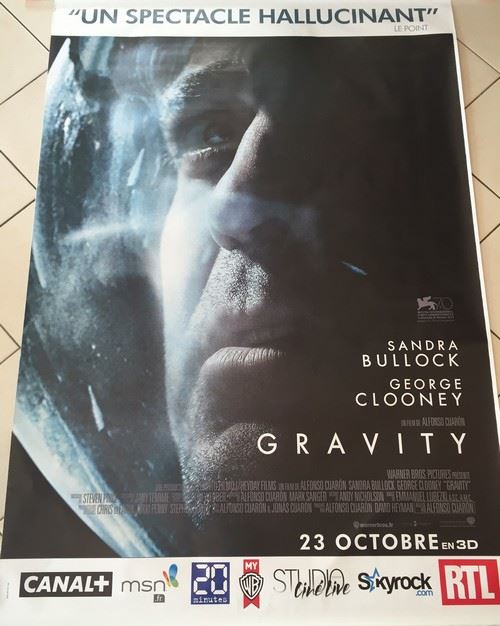 Acheter Gravity - 120x175 cm - AFFICHE / POSTER État correct - 29,99 € Gravity - 120x175 cm - AFFICHE / POSTER État correct - N/A reconditionné disponible sur Fnac