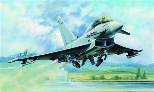 Hobby Boss Maquette Avionâ : Ef-2000B Eurofighter Typhoon - Image 4