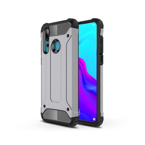 Coque en TPU armure de protection hybride gris pour votre Huawei Nova 4
