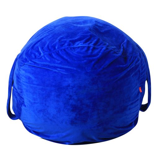 Les enfants en peluche animaux Jouet de stockage Sac pochette souple Bean Stripe Chair Fabric Kiliaadk109