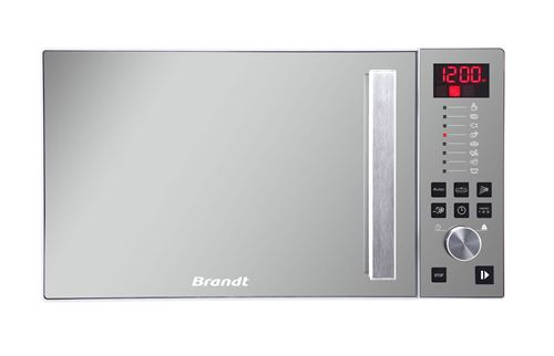 Brandt SE2616W - Four micro-ondes monofonction - 26 litres - 900 Watt - blanc/miroir