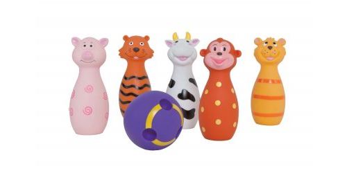 Jeu de quilles souples animaux - ludimousse