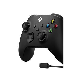 Microsoft Xbox Series X + Câble USB-C 2,75 m - Manette de jeu Microsoft sur