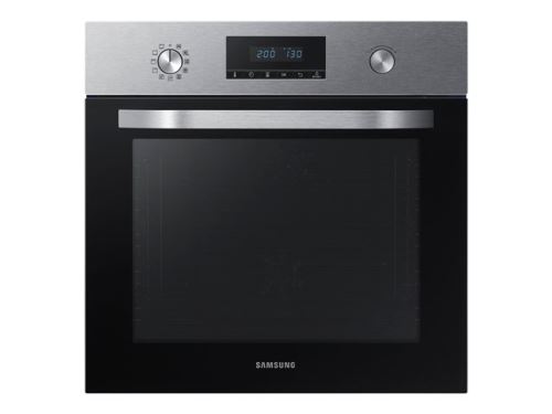 Samsung NV70K2340BS - Four - intégrable - niche - largeur : 56 cm - profondeur : 54.5 cm - hauteur : 57.2 cm - avec système auto-nettoyant - classe A - acier inoxydable
