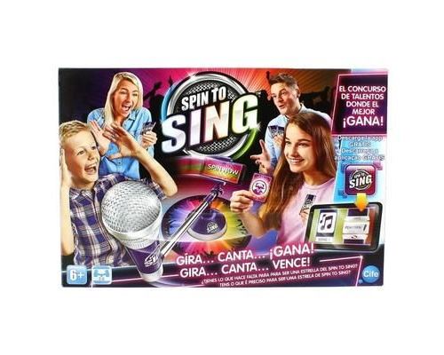 Spin jeu Sing- ACCESSOIRE CARTE A COLLECTIONNER