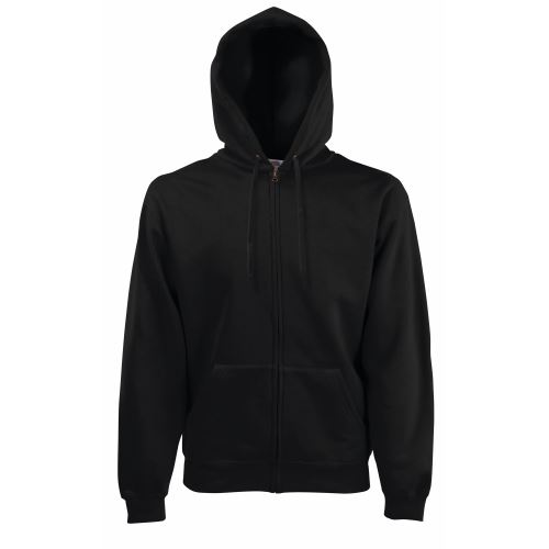 Fruit Of The Loom - Sweatshirt à capuche et fermeture zippée - Homme (M) (Noir) - UTRW3161