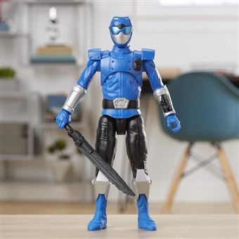 Hasbro Lightning Collection - Power Rangers Mighty Morphin - Metallic Black Ranger (Ranger Noir Métallique) - Figure 15 Cm Power Rangers Black Ranger