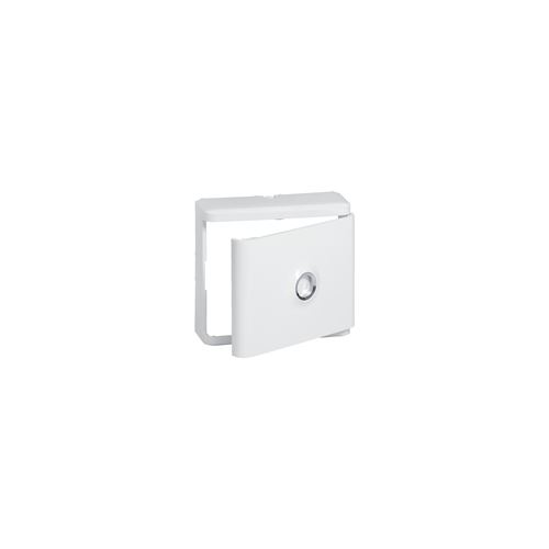 Habillage + porte DRIVIA pour platines de branchement blanc - LEGRAND - 401185