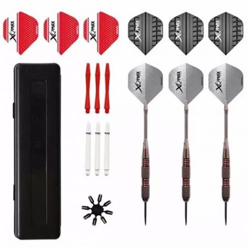 XQ Max jeu de fléchettes 30 Nickel Platedpièces
