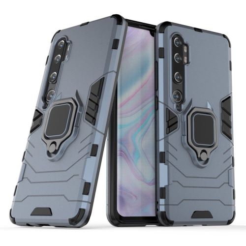 Coque Xiaomi Mi Note 10 / Mi CC9 Pro Anti Choc Gris - Armor Avec Support Magnétique