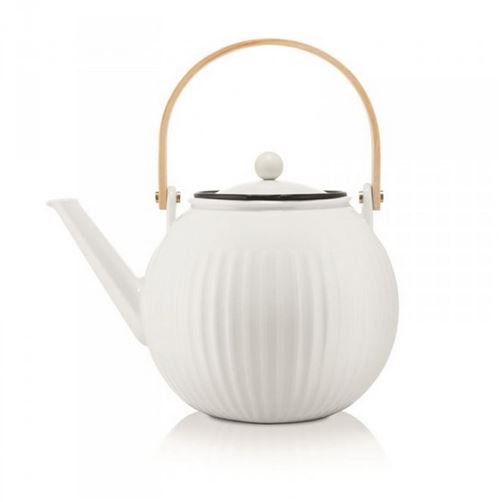 théière à piston 1.5l blanc - 11920-03