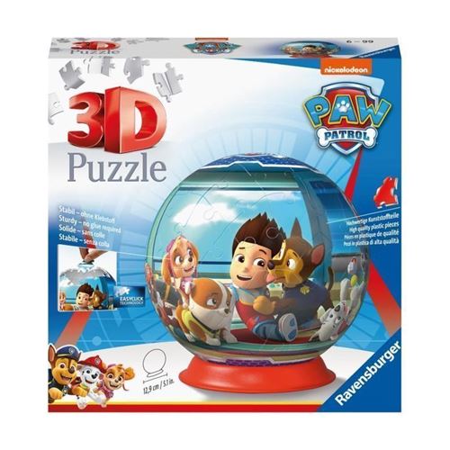 Puzzle 3D Rond Ravensburger Pat Patrouille 72 Pièces