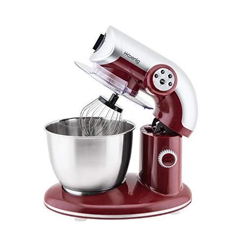 ROBOT PETRIN MULTIFONCTIONS PRO KM80 ROUGE KOENIG 1000W